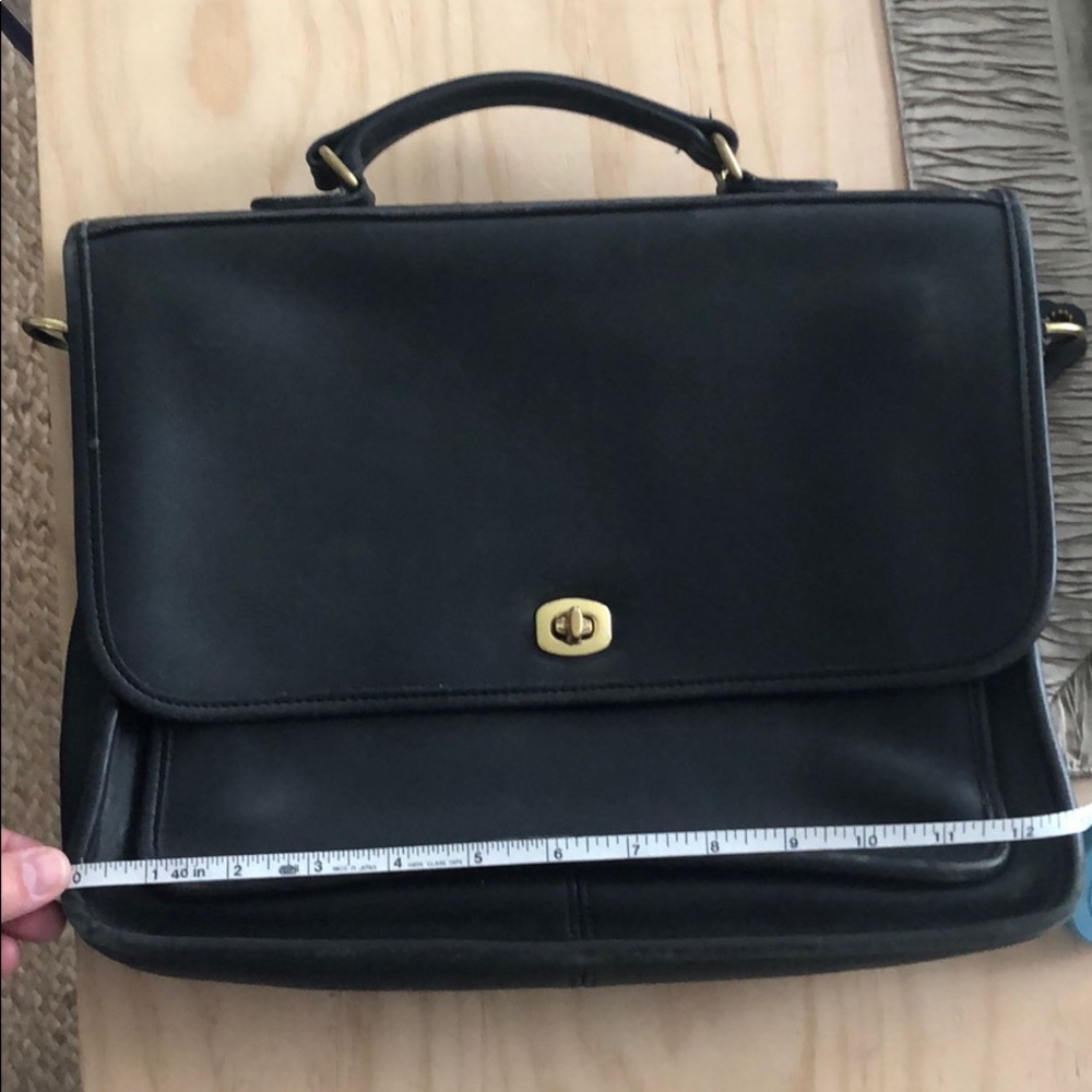 Vintage Coach Willis briefcase / bag